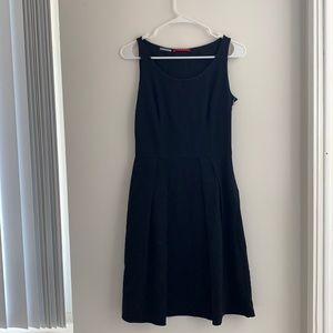 Prada little black dress fit and flare